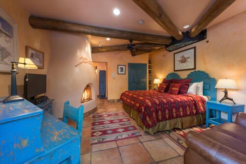 Taos Pueblo room interior