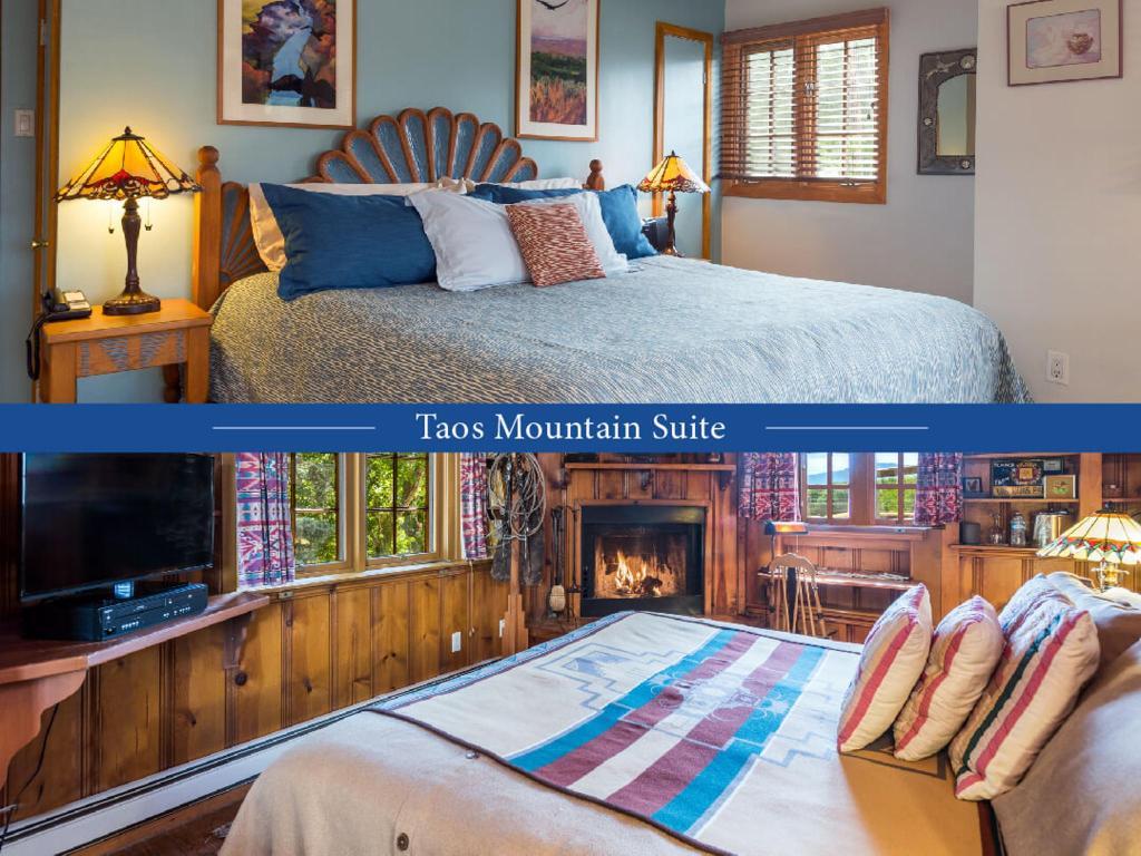 Careys Studio and Happy Trails create this two-room connecting suite